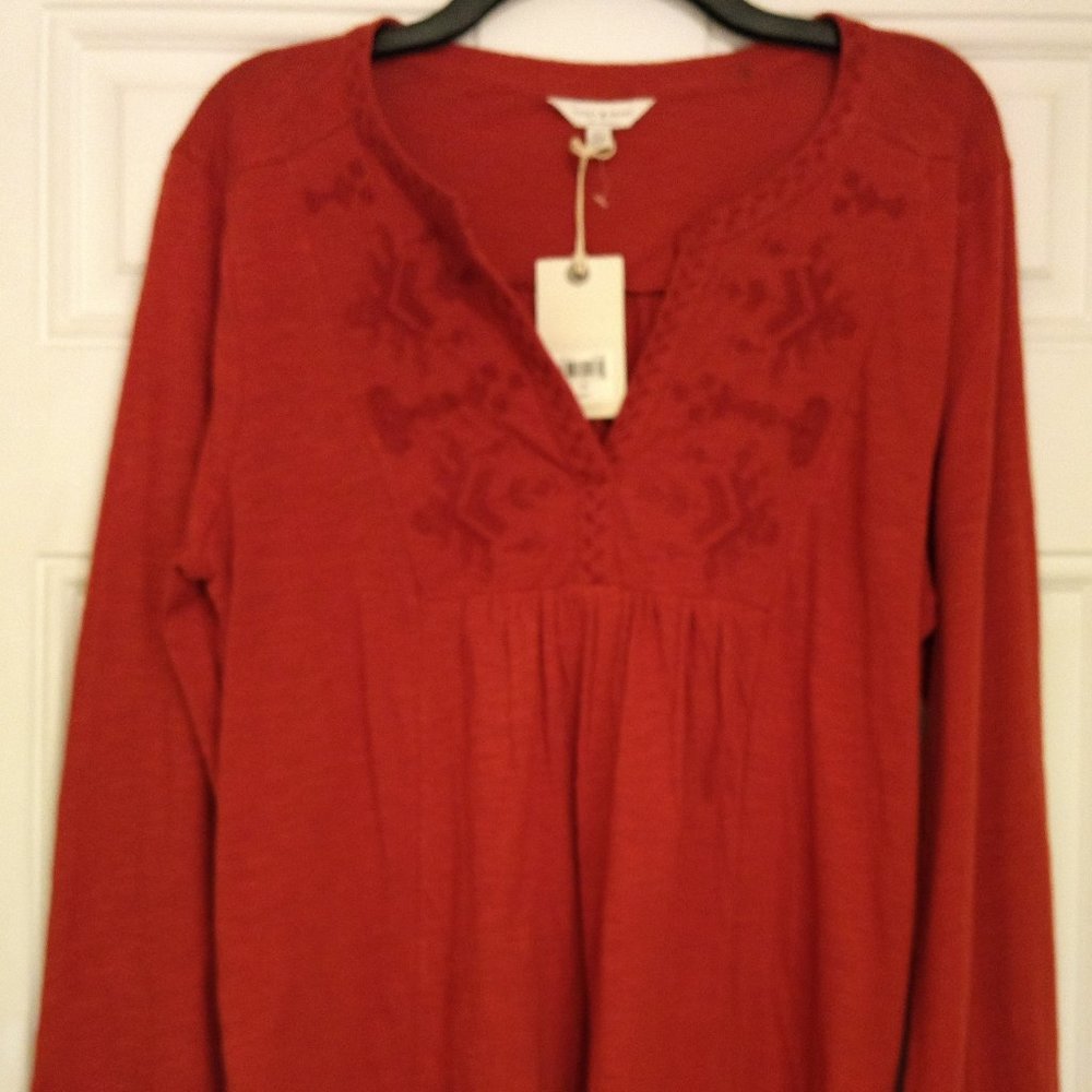 Lucky Brand Tunic Blouse